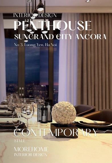 Thiết kế căn hộ chung cư cao cấp Sun Grand City Ancora